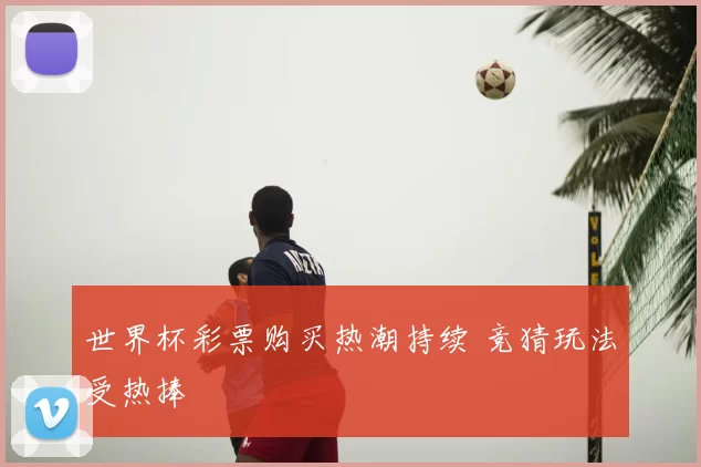 世界杯彩票购买热潮持续 竞猜玩法受热捧